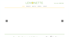 Desktop Screenshot of lemonettedressings.com