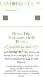 Mobile Screenshot of lemonettedressings.com